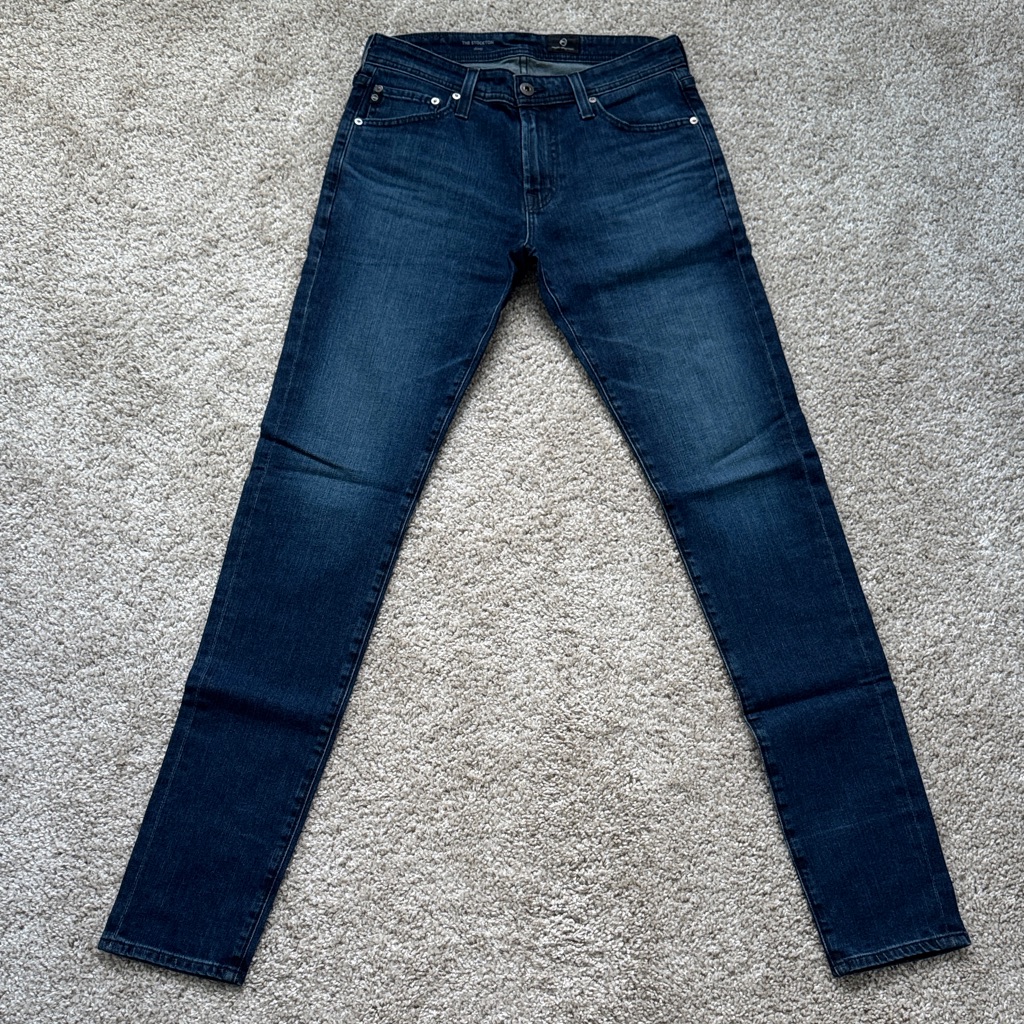 Ag Adriano Goldschmied “The Stockton” Indigo Skinny Jeans